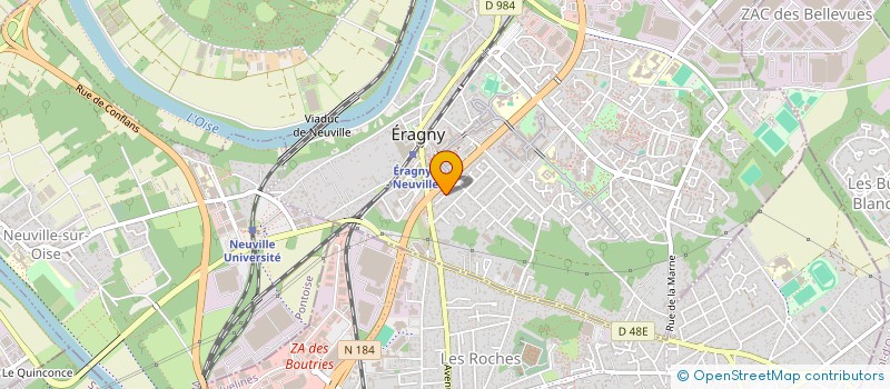 localisation de l'entreprise SCI YVON  ERAGNY