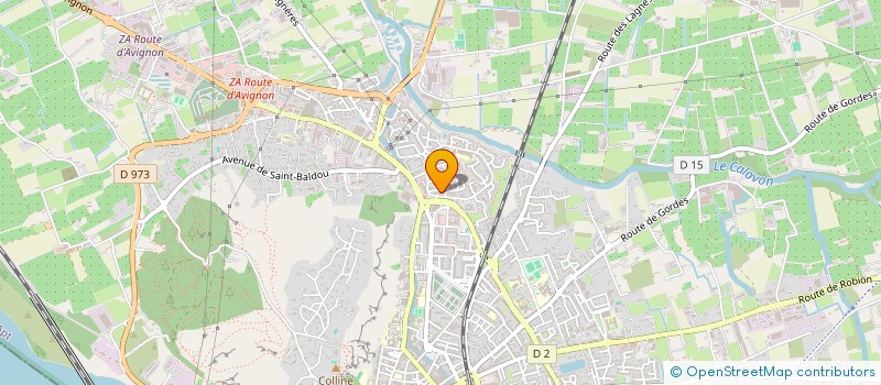 localisation de l'entreprise SCI YVONA 2  CAVAILLON