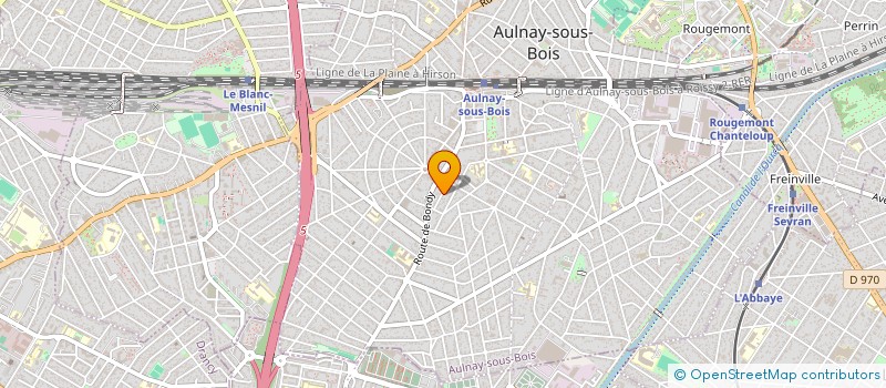 localisation de l'entreprise SCI YVONNE à AULNAY-SOUS-BOIS