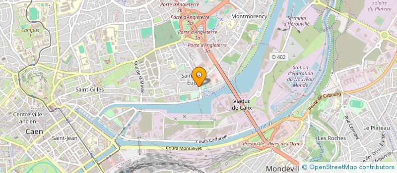 localisation de l'entreprise SCI YVONNE ET RENE TRIQUATEL à CAEN