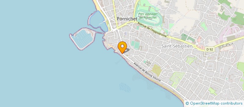 localisation de l'entreprise SCI YVONNETTE à PORNICHET