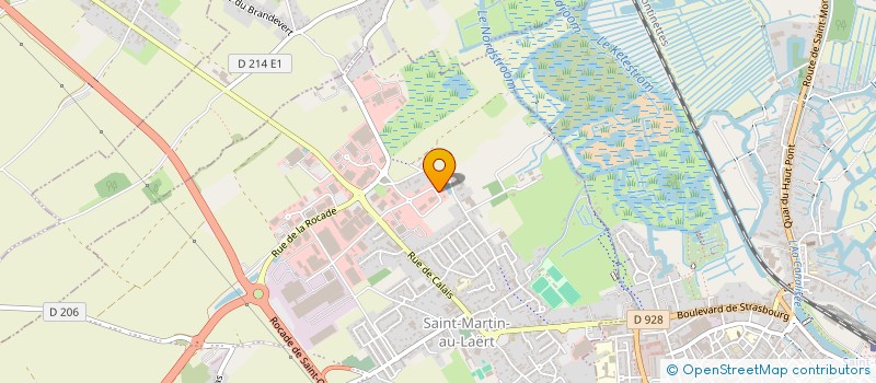 localisation de l'entreprise SCI YYNPV  SAINT-MARTIN-LEZ-TATINGHEM