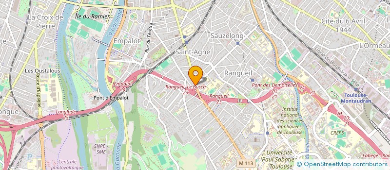 localisation de l'entreprise SCI Z à TOULOUSE