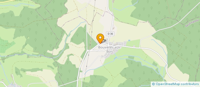 localisation de l'entreprise SCI Z  BOUXIERES-AUX-BOIS