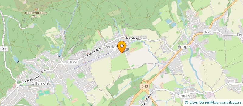 localisation de l'entreprise SCI Z.A.M. à VETRIGNE