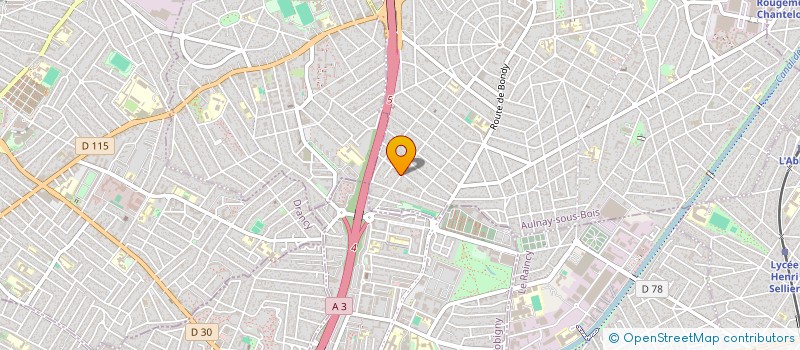 localisation de l'entreprise SCI Z.ALEKS.  PARIS