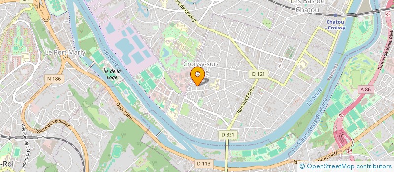 localisation de l'entreprise SCI Z G IMMO  CROISSY-SUR-SEINE