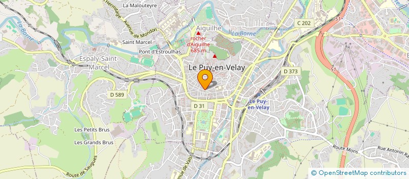 localisation de l'entreprise SCI Z LOCATION  LE PUY-EN-VELAY