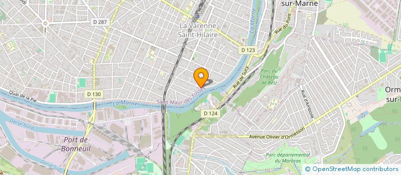 localisation de l'entreprise SCI Z Y à SAINT-MAUR-DES-FOSSES