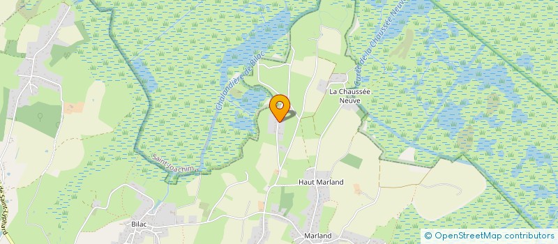 localisation de l'entreprise SCI ZA BELON PETITS BRIVINS  SAINT-ANDRE-DES-EAUX