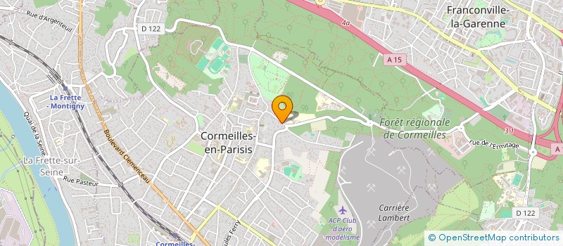 localisation de l'entreprise SCI ZA DELEWA à CORMEILLES-EN-PARISIS