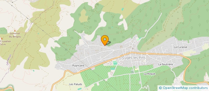 localisation de l'entreprise SCI ZA SAINT ESTEVE  CUGES LES PINS