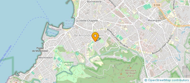 localisation de l'entreprise SCI ZA VALLEE DE SAINT PONS à MARSEILLE