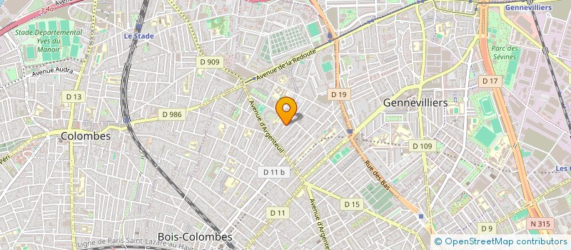 localisation de l'entreprise SCI ZAAN à ASNIERES-SUR-SEINE
