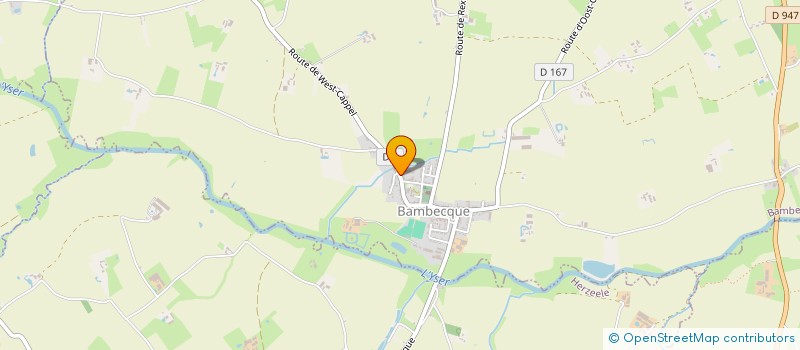 localisation de l'entreprise SCI ZABEC à DUNKERQUE