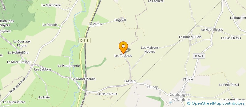 localisation de l'entreprise SCI ZABELL à BRETONCELLES