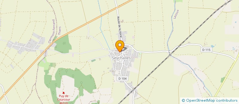 localisation de l'entreprise SCI ZACAYA  SEYCHALLES