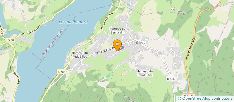 localisation de l'entreprise SCI ZACH 2014  CHIRENS