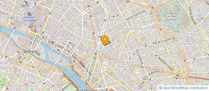 localisation de l'entreprise SCI ZACHARIE  PARIS