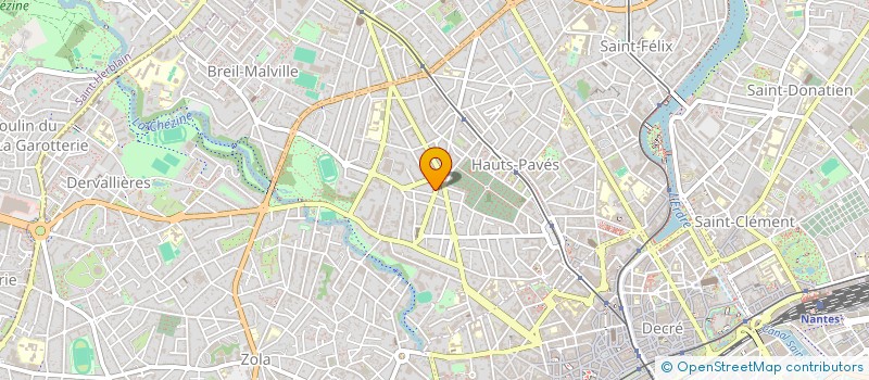 localisation de l'entreprise SCI ZACHE  NANTES