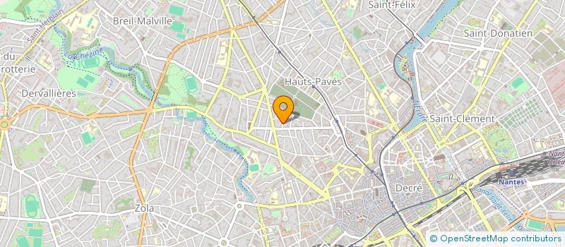 localisation de l'entreprise SCI ZACHEE à NANTES