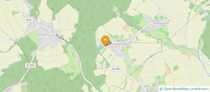 localisation de l'entreprise SCI ZACHER  MEMMELSHOFFEN