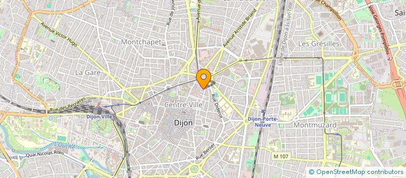 localisation de l'entreprise SCI ZACHID à DIJON
