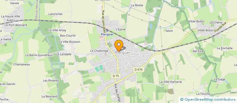 localisation de l'entreprise SCI ZADIG  PLERGUER