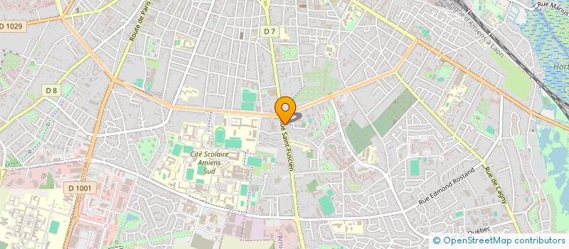 localisation de l'entreprise SCI ZADIG à AMIENS