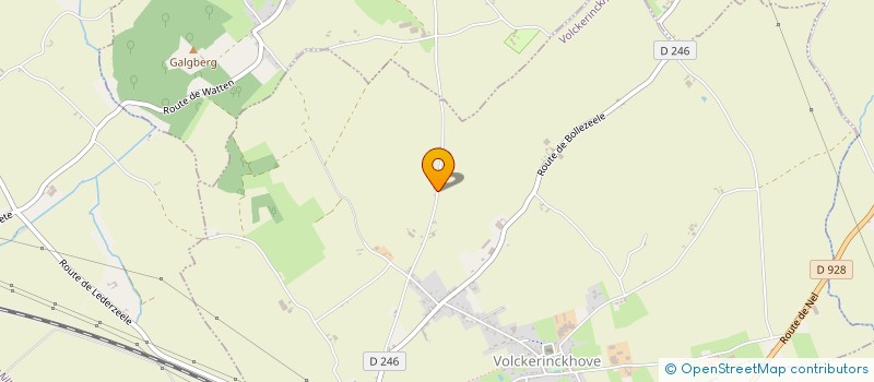 localisation de l'entreprise SCI ZAETGAERS à VOLCKERINCKHOVE