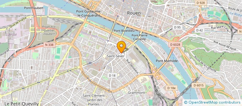 localisation de l'entreprise SCI ZAFNESS à ROUEN