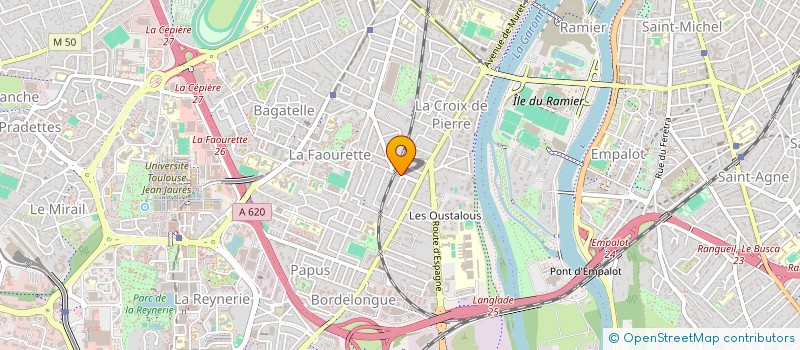 localisation de l'entreprise SCI ZAFRA à TOULOUSE