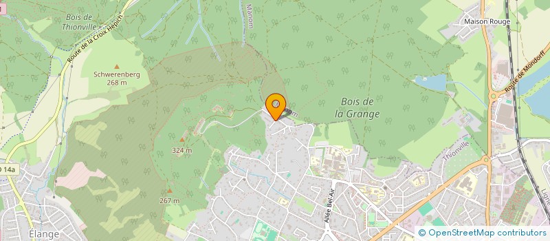 localisation de l'entreprise SCI ZAG à THIONVILLE