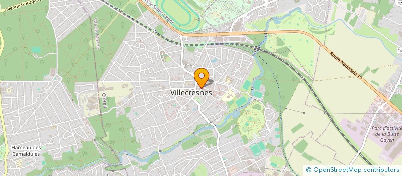 localisation de l'entreprise SCI ZAGIMMO  VILLECRESNES