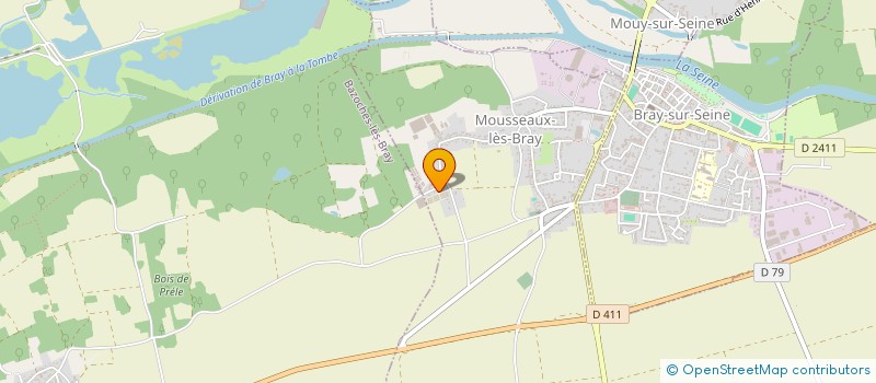 localisation de l'entreprise SCI ZAHRA  MOUSSEAUX-LES-BRAY