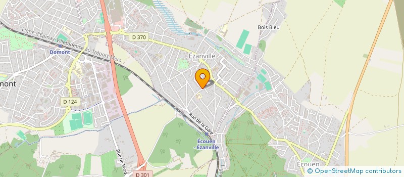 localisation de l'entreprise SCI ZAHRA  EZANVILLE