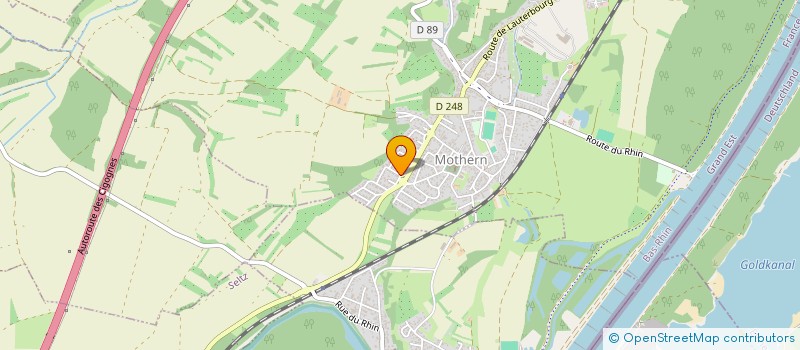 localisation de l'entreprise SCI ZAHRA  MOTHERN