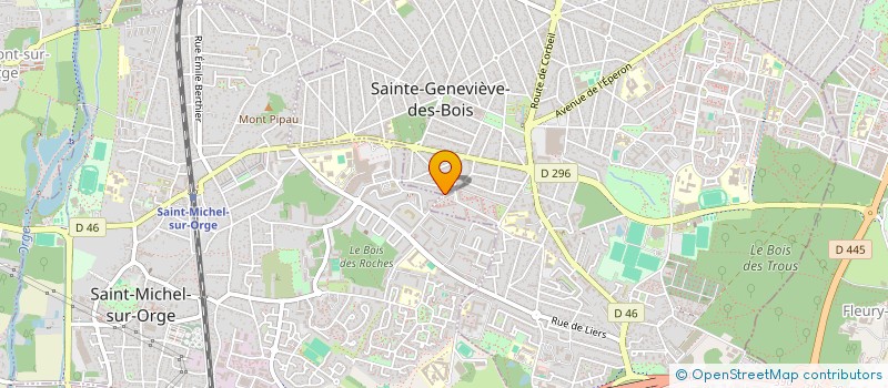 localisation de l'entreprise SCI ZAI à SAINTE-GENEVIEVE-DES-BOIS