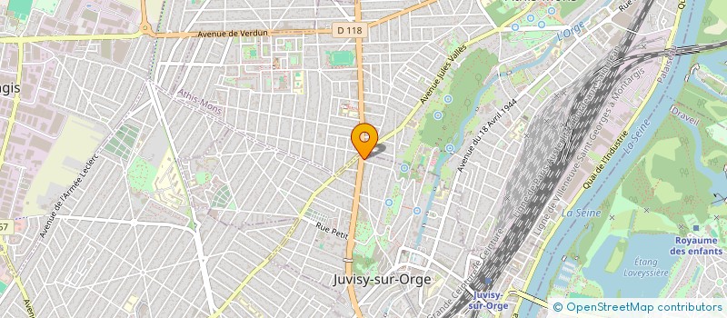 localisation de l'entreprise SCI ZAID GHANMI  JUVISY-SUR-ORGE