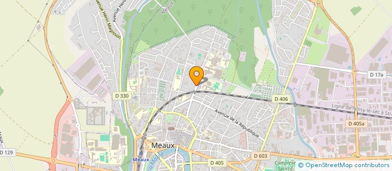 localisation de l'entreprise SCI ZAILMA à MEAUX