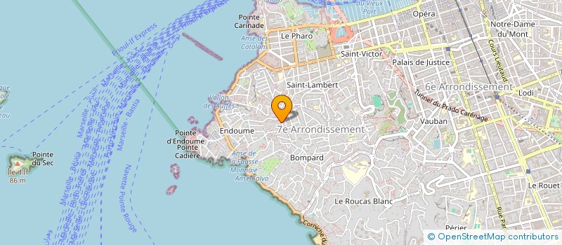 localisation de l'entreprise SCI ZAIZA à MARSEILLE