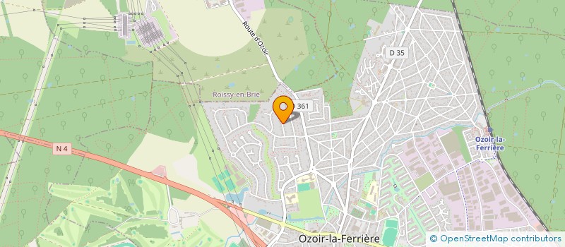 localisation de l'entreprise SCI ZAK STALINGRAD  OZOIR-LA-FERRIERE