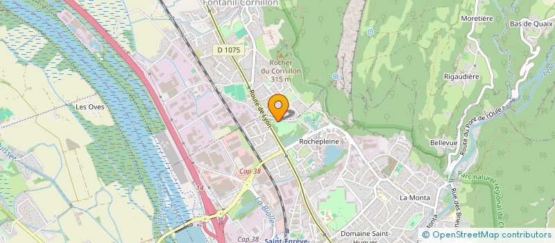 localisation de l'entreprise SCI ZAKALEX  SAINT-EGREVE