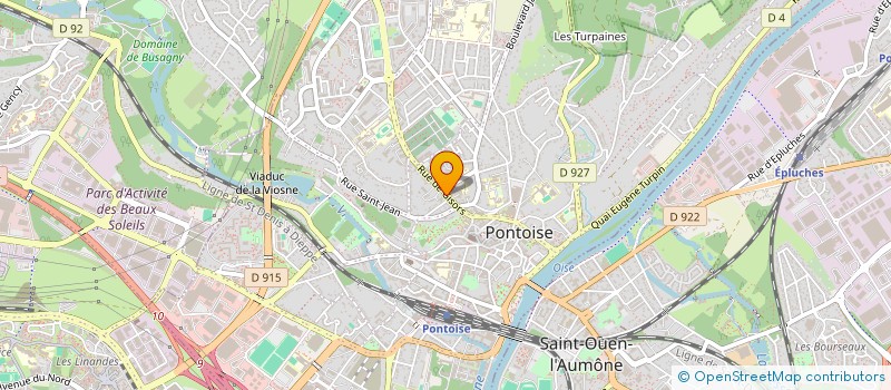 localisation de l'entreprise SCI ZAKARIYA  PONTOISE
