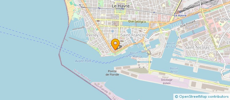 localisation de l'entreprise SCI ZAL à LE HAVRE