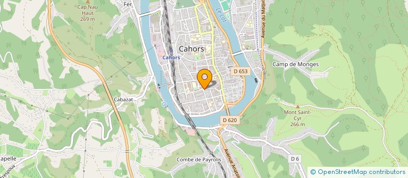 localisation de l'entreprise SCI ZALA  CAHORS