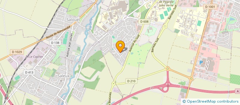 localisation de l'entreprise SCI ZAMBITO  SALOUEL