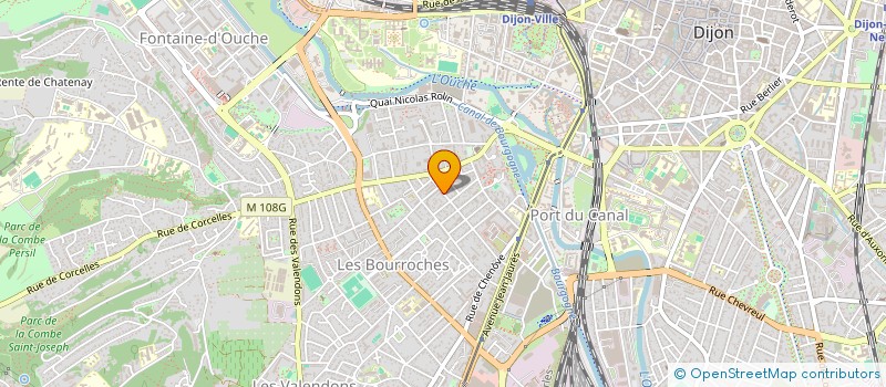 localisation de l'entreprise SCI ZAMEY à DIJON