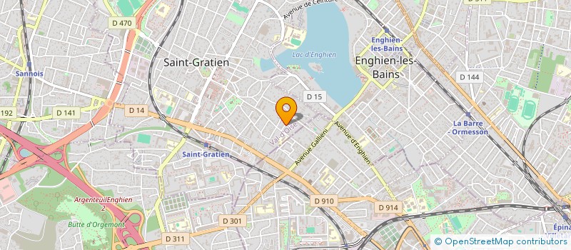 localisation de l'entreprise SCI ZAMI  SAINT-GRATIEN