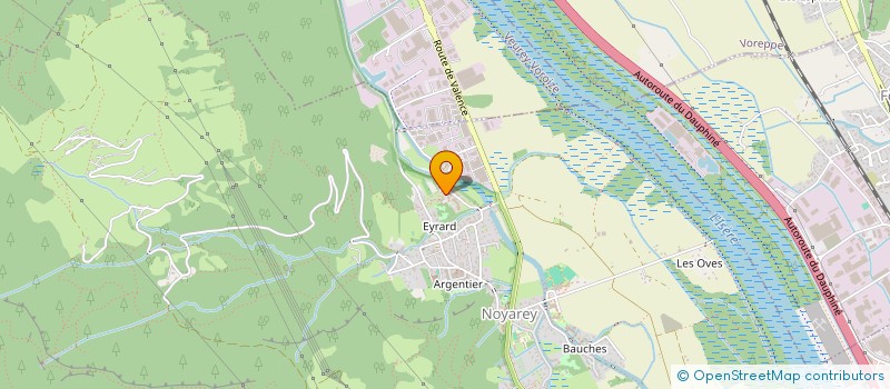 localisation de l'entreprise SCI ZAMPARO à NOYAREY